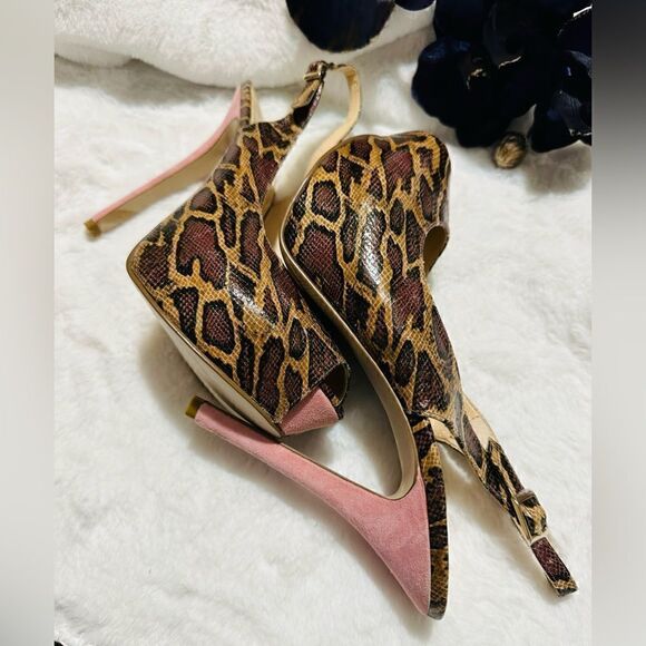 Enzo Angiolini Women's Bronze Snake/
Skin Print Women Pumps Heels
8M New💋 - Picture 16 of 17